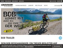 Tablet Screenshot of bobtrailers.de